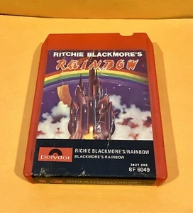 Ritchie Blackmore’s Rainbow 1975 8F 6049 Polydor Vintage 8-Track Tape - Picture 1 of 5