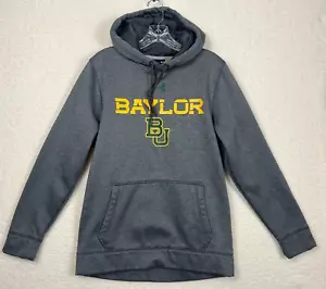 Sudadera con Capucha Baylor University Pequeña Under Armour Coldgear Gris Fútbol Suéter - Imagen 1 de 9