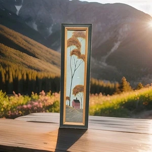 Warren Kimble From “Four Seasons Collection” Signed Folk Art  29 1/4 x 8 1/4 - Picture 1 of 5