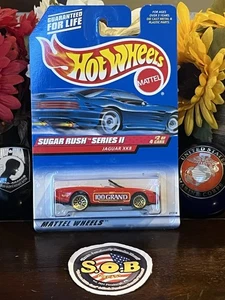 Hot Wheels Jaguar XK8 Convertible 100Grand Red Diecast Sealed USED NM Condition - Picture 1 of 7