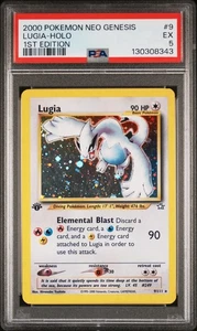 Pokemon Neo Genesis 1st Edition Lugia 9/111 PSA 5 *343 - Picture 1 of 2