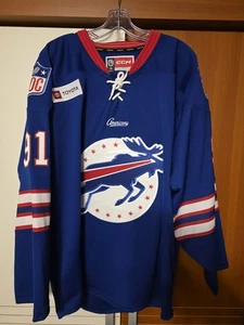 Helenius 2024-25 Rochester Americans Buffalo Bills Day AHL Authentic Game Jersey - Picture 1 of 17