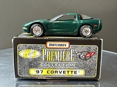 1997 Matchbox "Premiere Collection Corvette" '97 Corvette GREEN METALLIC - Image 1 of 4