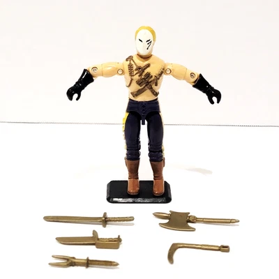 Figura de acción GI Joe VEGA Spanish Ninja Street Fighter 3,75” 1993 casi completa Foto 1 de 4