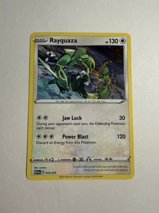 Tarjeta Pokémon regular inglesa casi nueva Rayquaza 014/015 McDonald's Promo 2024 - Imagen 1 de 2