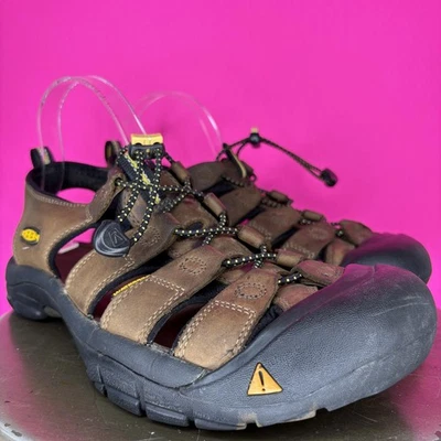 Sandalia de pescador de cuero marrón Keen Newport talla 9 Foto 1 de 4