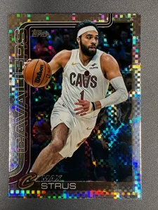 2025-26 Topps Checkerboard #84 Max Strus Cleveland Cavaliers - Imagen 1 de 2
