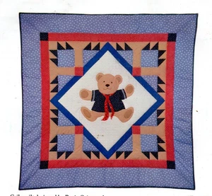 TEDDY'S BEAR PAW QUILT QUILTING PATTERN uncut - Picture 1 of 1