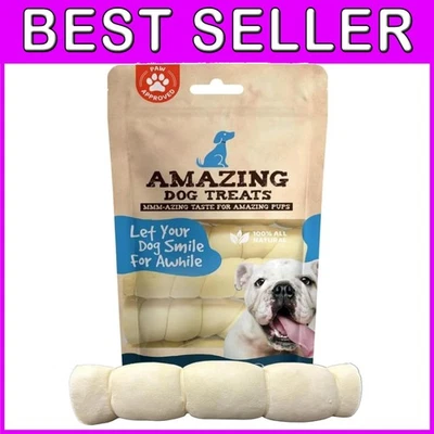 Rollos de mejillas de carne ricos en nutrientes - Masticables para perros de 10 pulgadas para dientes fuertes - 30 piezas Foto 1 de 4