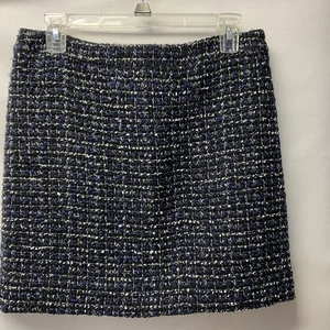 J.Crew Size 6 Wool Blend Lined Skirt 16.5 In Waist To Hemline Career Workwear - Picture 1 of 6