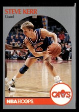 Steve Kerr 1990 Hoops Team Night Cleveland Cavaliers #NNO    Basketball Card