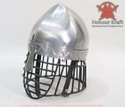 Steel Helmet Armor Phyryngian style for SCA combat Legal Armor