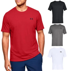 Camiseta Under Armour Para Hombre UA Estilo Deportivo Pecho Izquierdo Mangas Cortas 1326799 - Imagen 1 de 43