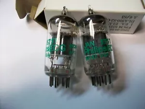 NOS MATCHED PAIR GTE / SYLVAIA JAN 5751 TUBES - Picture 1 of 4