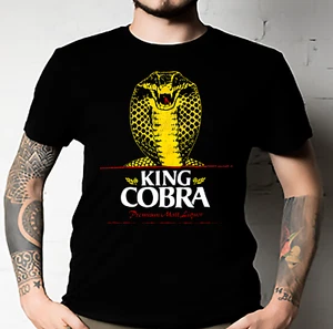 King Cobra Beer Classic T-Shirt UNISEX ALL SIZE - Picture 1 of 16