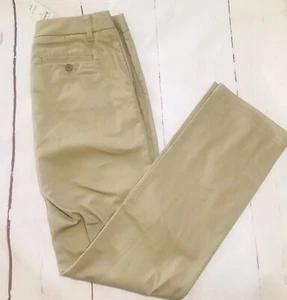 NWT Lands End Junior So Perfect Blend Plain Front Pants Size 5 - Picture 1 of 8