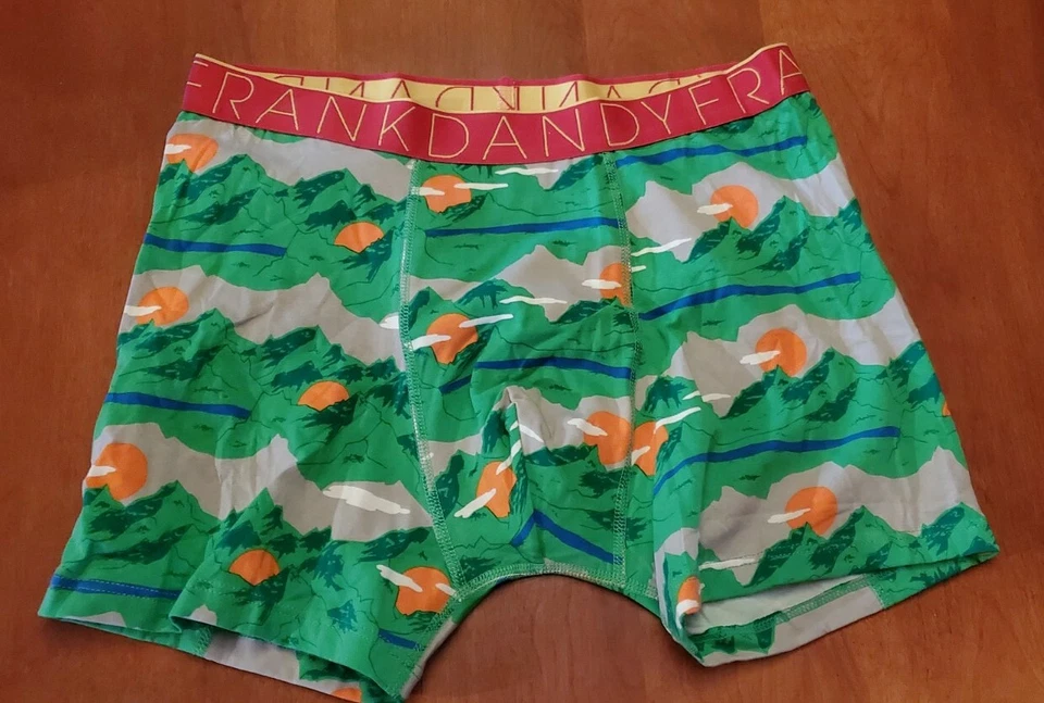 Frank Dandy Green Dolomite Men's Boxer Briefs XXL NWT - Image 1 of 1