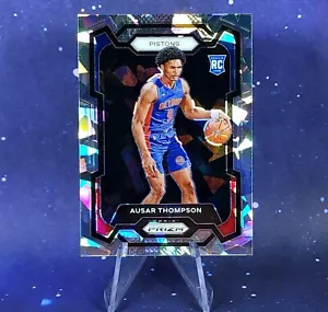 2023-24 Panini Prizm Ausar Thompson Novato Ice Prizm Detroit Pistons Baloncesto - Imagen 1 de 13