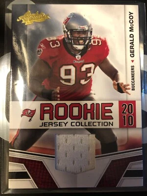 2010 Absolute Memorabilia Rookie Jersey #15 Gerald McCoy Relic   - Image 1 of 2