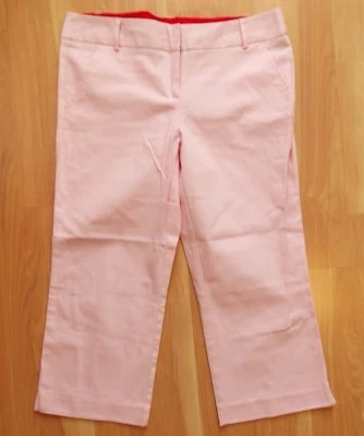 Tracy Evans Ltd 女式 Capris 尺码 11 粉红色短裤弹力棉 — 第 1/4 张图片