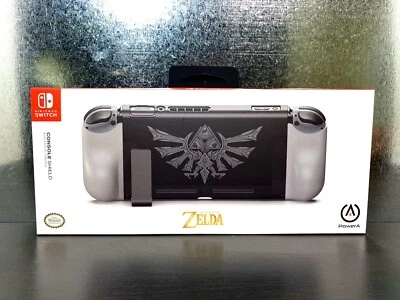 PowerA Console Protective Case for Nintendo Switch - Zelda Silver Hyrule Crest - Image 1 of 3