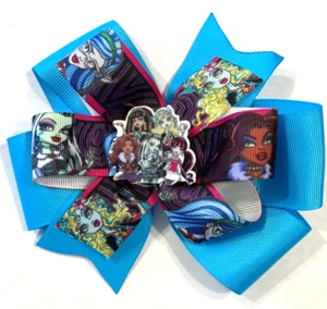 Beautiful Monster High Family Inspired hair bow for girls. - Picture 1 of 3