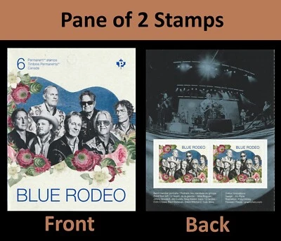 Canada 3492 Blue Rodeo P pane 2 MNH 2025 - Image 1 of 3