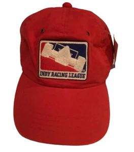 VINTAGE Indy Racing League Soft Sided Red Cap - Indy 500 - NWT - Picture 1 of 8