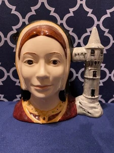 Royal Doulton "Catherine of Aragon" D6643 Large Toby Mug Dated 1975 - Picture 1 of 6