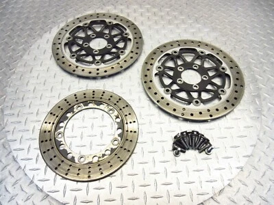 1996 93-98 Kawasaki ZX11 ZX1100 GPZ1100 передний дисковый тормоз ротор задние болты - Изображение 1 из 4