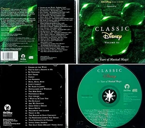 DISNEY *VG* "60 YRS OF MUSICAL MADNESS VOL. 3" 1996 US BUENA VISTA CD - Picture 1 of 1