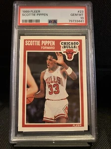1989 Fleer Scottie Pippen #23 PSA 10 - Bild 1 von 2