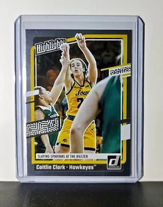 Caitlin Clark 2024 Silver Foil Panini Donruss Highlights #H7 Card Iowa Hawkeyes - Picture 1 of 2