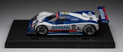 EBBRO 43681 1:43 SCALE NISSAN NISMO R88C 1988 LE MANS NO. 32 DIE CAST MODEL CAR - Image 1 of 4