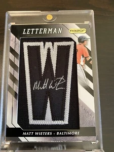 Matt Wieters Razor Auto Letterman (5/5) 2008 - Picture 1 of 4