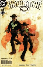 HAWKMAN  #7  GEOFF JOHNS  (2002 SERIES)  VF-NM