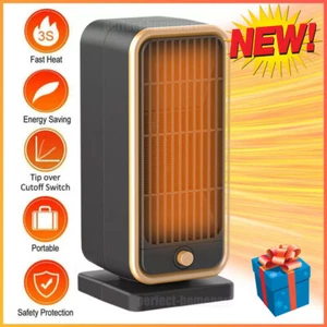 Space Heater Indoor 500W Portable Electric Space Heater PTC Ceramic Fast Heating - Picture 1 of 16