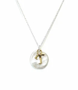 Collar inicial Kevin N Anna T - Imagen 1 de 1
