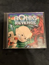Bonk&rsquo;s Revenge TurboGrafx-16 / TG-16 (Case, Manual, Game Sleeve, HuCard)