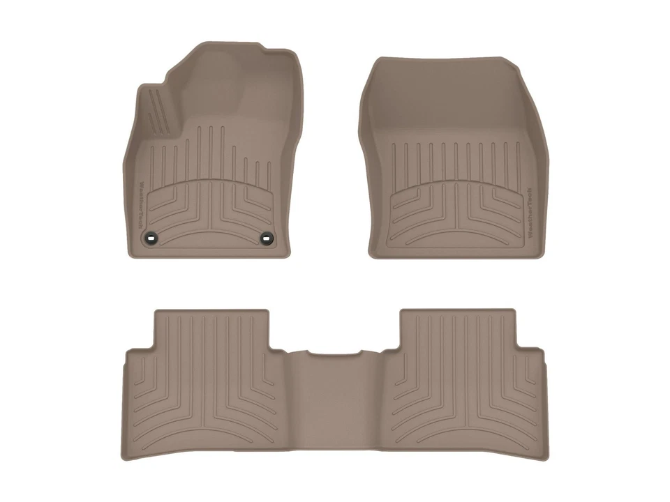 WeatherTech FloorLiner HP for 2016-2022 Toyota Prius - 1st & 2nd Row, Black - Image 1 of 1