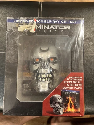 Terminator Genisys Limited Edition Endo Skull Blu-Ray Movie Gift Set Combo NEW - Image 1 of 4