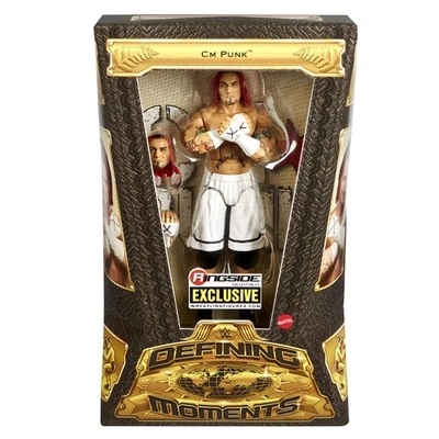 Figura de lucha libre de juguete CM Punk (cortos) - WWE 2026 Defining Moments (onda 1) Foto 1 de 3