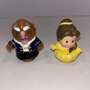 Figuras Little People La Bella y la Bestia Bella Bestia Disney 2012 Fisher Price - Imagen 1 de 2