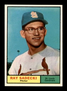 1961 Topps #32 Ray Sadecki NM/NM+ X3417972 - Picture 1 of 3