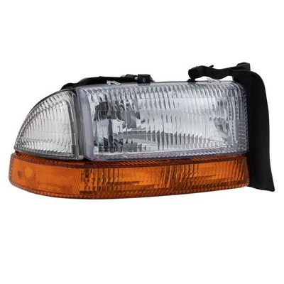 Para 97-04 Dakota/98-03 Durango Farol Farol Farol Farol com Lâmpada Lado Direito - Imagem 1 de 4