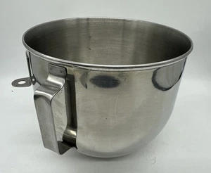KitchenAid K5SS Stainless Steel 5 Quart Mixing Bowl for Lift Stand Mixers VGC - Picture 1 of 8