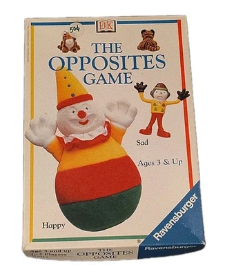 Vintage 1997 The Opposites Game DK Ravensburger Puzzle Game Ages 3+ Complete - Image 1 of 4