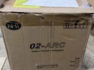 NHT O2-ARC High Performance 2-Way Outdoor Loudspeaker, Single, Matte Black - Picture 1 of 2