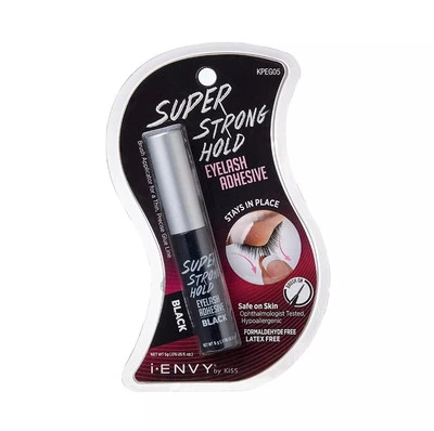 I-Envy by  Super Strong Hold Eyelash Adhesive Black KPEG05 Brush on Latex Free 0 - Image 1 of 2