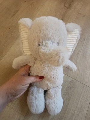 Carter's Baby Elephant Lovey 10" Peluche Gris Suave Peluche Juguete Usado  Foto 1 de 4